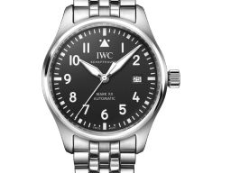IWC Pilot Mark IW328202 (2025) - Zwart wijzerplaat 40mm Staal