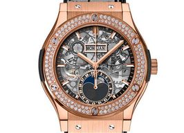 Hublot Classic Fusion Aerofusion 547.OX.0180.LR (2026) - Transparent dial 42 mm Rose Gold case