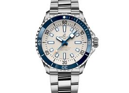 Breitling Superocean 42 A17375E71G1A1 (2025) - Zilver wijzerplaat 42mm Staal