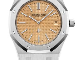 Audemars Piguet Royal Oak Jumbo 15202BC.OO.1240BC.01 (2025) - Pink dial 39 mm White Gold case