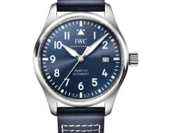 IWC Pilot Mark IW328203 (2025) - Blauw wijzerplaat 40mm Staal