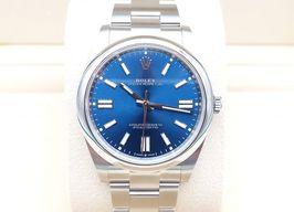 Rolex Oyster Perpetual 41 124300 (2024) - Blue dial 41 mm Steel case