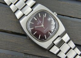 Omega Genève 166.0191 (Onbekend (willekeurig serienummer)) - Rood wijzerplaat Onbekend Onbekend