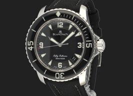 Blancpain Fifty Fathoms 5015-1130-52A (2018) - Black dial 45 mm Steel case