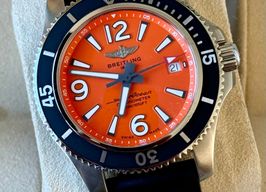 Breitling Superocean 42 A17366D71O1S2 (2022) - Red dial 42 mm Steel case