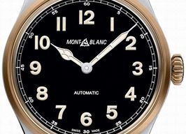Montblanc 1858 117833 (2022) - Zwart wijzerplaat 40mm Staal