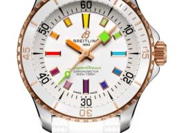 Breitling Superocean 36 U17377211A1S1 (2026) - Wit wijzerplaat 37mm Keramiek