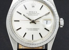 Rolex Datejust 1603 (1969) - Zilver wijzerplaat 36mm Staal