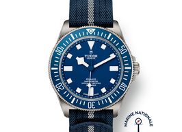 Tudor Pelagos 25707B/25 (2025) - Blue dial 42 mm Titanium case