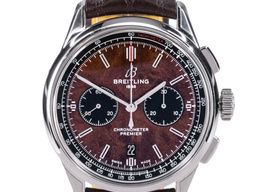 Breitling Premier AB01181A1Q1X1 (2021) - Bronze dial 42 mm Steel case