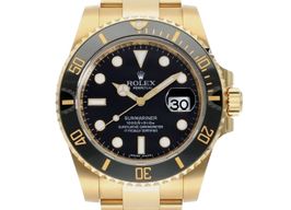 Rolex Submariner Date 116618LN (2017) - 40 mm Yellow Gold case