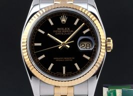 Rolex Datejust 36 116233 (2010) - 36 mm Gold/Steel case