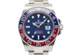 Rolex GMT-Master II 126719BLRO (2018) - Zwart wijzerplaat 40mm Witgoud