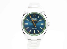 Rolex Milgauss 116400GV (2021) - Blauw wijzerplaat 40mm Staal