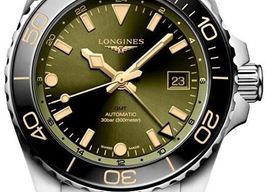 Longines HydroConquest L3.790.4.06.6 (2026) - Groen wijzerplaat 41mm Staal