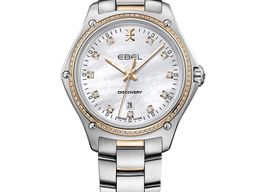 Ebel Discovery 1216398 (2022) - Pearl dial 35 mm Gold/Steel case