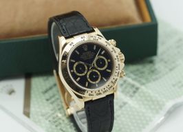 Rolex Daytona 16518 (1994) - Zwart wijzerplaat 40mm Geelgoud
