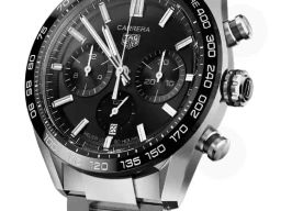 TAG Heuer Carrera CBN2A1B.BA0643 (2025) - Black dial 44 mm Steel case