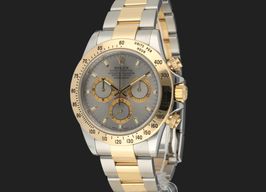 Rolex Daytona 116523 (2016) - Grijs wijzerplaat 40mm Goud/Staal