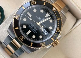 Rolex Submariner Date 126613LN (2020) - Black dial 41 mm Gold/Steel case