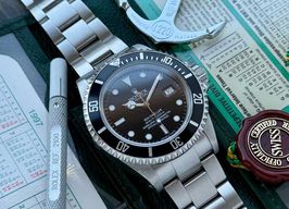 Rolex Sea-Dweller 16660 (1984) - Zwart wijzerplaat 40mm Staal