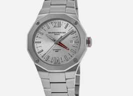 Baume & Mercier Riviera M0A10658 (2025) - Zilver wijzerplaat 42mm Staal