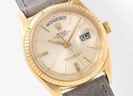 Rolex Day-Date 1803 (1965) - Silver dial 36 mm Yellow Gold case