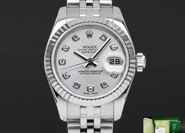 Rolex Lady-Datejust 179174 (2006) - Silver dial 26 mm Steel case