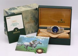 Rolex Datejust 36 16233 (1994) - Blue dial 36 mm Gold/Steel case