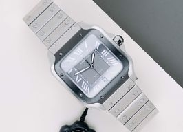 Cartier Santos WSSA0037 (2026) - Grey dial 40 mm Steel case