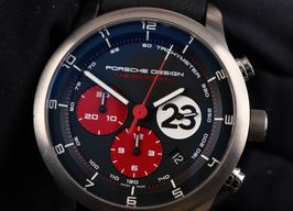 Porsche Design Dashboard 6612.11/3 (Onbekend (willekeurig serienummer)) - Zwart wijzerplaat 43mm Titanium