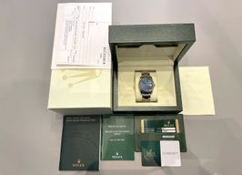 Rolex Oyster Perpetual Date 115200 (2012) - Blue dial 34 mm Steel case