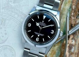 Rolex Explorer 1016 (1989) - Zwart wijzerplaat 36mm Staal