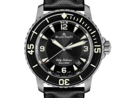 Blancpain Fifty Fathoms 5015-12B30-B52B (2026) - Zwart wijzerplaat 46mm Titanium