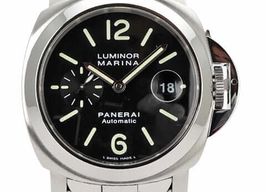 Panerai Luminor Marina Automatic PAM00220 (2005) - Zwart wijzerplaat 44mm Staal