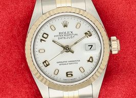 Rolex Lady-Datejust 79173 (2000) - White dial 26 mm Gold/Steel case