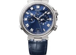 Breguet Marine 5547TI/Y1/9ZU (2026) - Blauw wijzerplaat 40mm Titanium