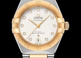 Omega Constellation 131.20.29.20.52.002 (2022) - Silver dial 29 mm Gold/Steel case