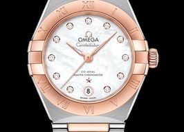 Omega Constellation 131.20.29.20.55.001 (2022) - Pearl dial 29 mm Gold/Steel case