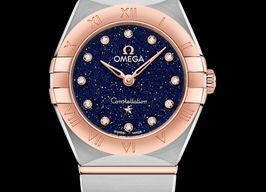 Omega Constellation 131.20.25.60.53.002 (2022) - Blue dial 25 mm Gold/Steel case
