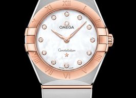 Omega Constellation 131.20.28.60.55.001 (2022) - Pearl dial 28 mm Gold/Steel case