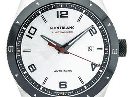 Montblanc Timewalker 116058 (2023) - Zilver wijzerplaat 41mm Staal