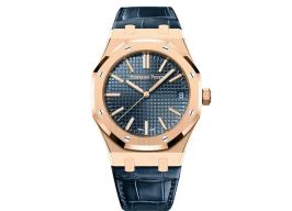 Audemars Piguet Royal Oak Selfwinding 15510OR.OO.D315CR.02 (2024) - Blue dial 41 mm Rose Gold case