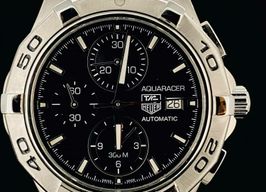 TAG Heuer Aquaracer 300M CAP2110.BA0833 (Unknown (random serial)) - Black dial 43 mm Steel case
