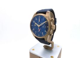 IWC Pilot Chronograph IW388109 (2023) - Blauw wijzerplaat 41mm Brons