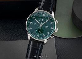 IWC Portuguese Chronograph IW371615 (Onbekend (willekeurig serienummer)) - 41mm Staal