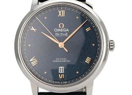 Omega De Ville Prestige 424.13.40.20.03.004 (2025) - Blauw wijzerplaat 40mm Staal