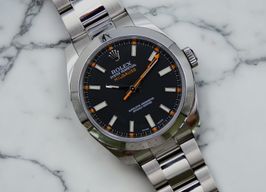 Rolex Milgauss 116400GV (2011) - Zwart wijzerplaat 40mm Staal