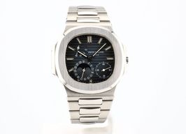 Patek Philippe Nautilus 3712/1A (2005) - Blauw wijzerplaat 39mm Staal