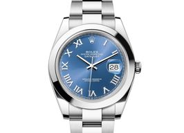 Rolex Datejust 41 126300-0017 (2024) - Blue dial 41 mm Steel case